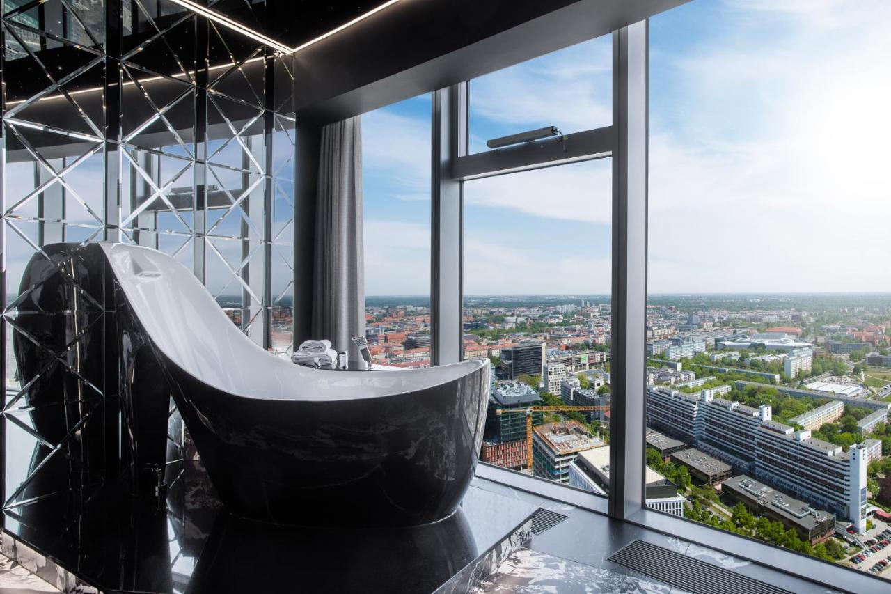 Apartamenty Sky Tower Z Wanna Przy Oknie Vratislav Exteriér fotografie