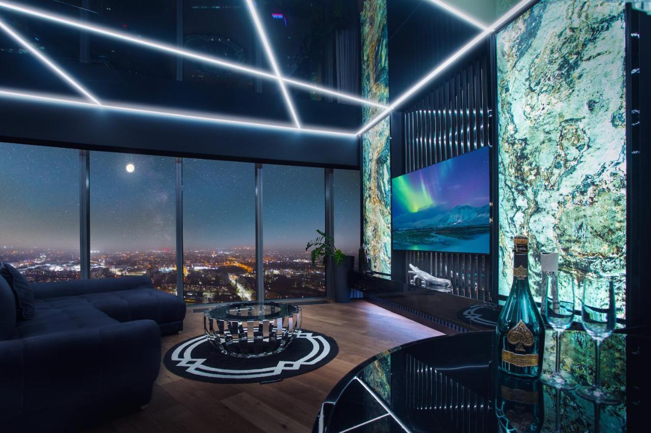 Apartamenty Sky Tower Z Wanna Przy Oknie Vratislav Exteriér fotografie