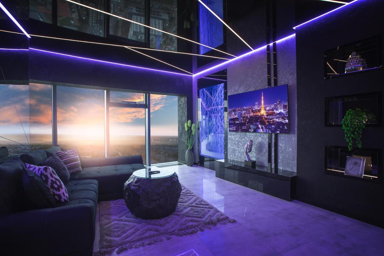 Apartamenty Sky Tower Z Wanna Przy Oknie Vratislav Exteriér fotografie