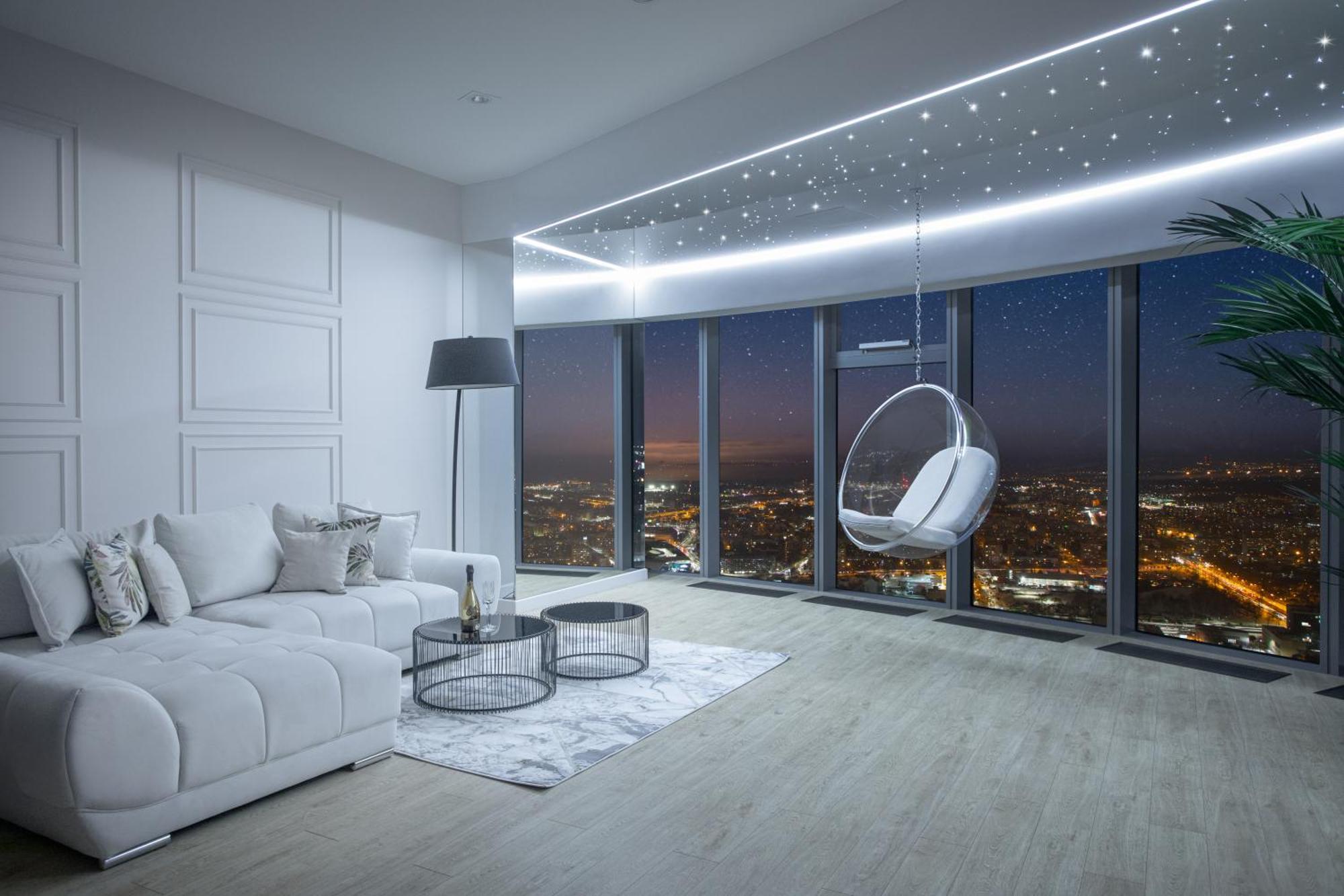 Apartamenty Sky Tower Z Wanna Przy Oknie Vratislav Exteriér fotografie