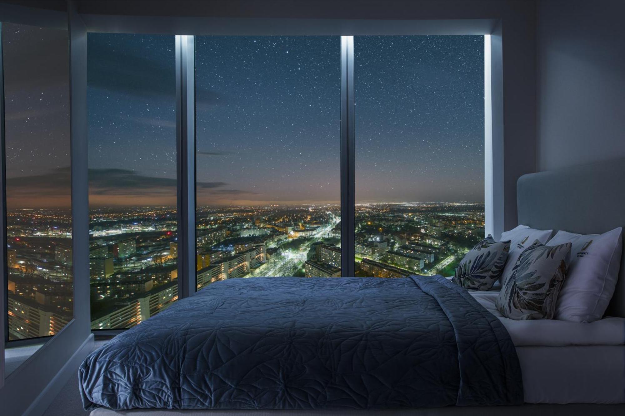 Apartamenty Sky Tower Z Wanna Przy Oknie Vratislav Exteriér fotografie